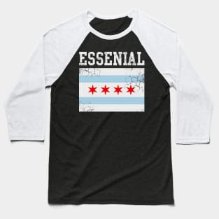 Essential Chicago Worker Baseball T-Shirt